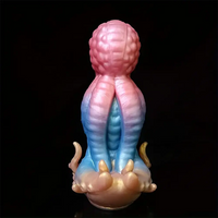 5.7in 7.87in Tentacle Octopus Silicone Soft Dildo For Women G Spot