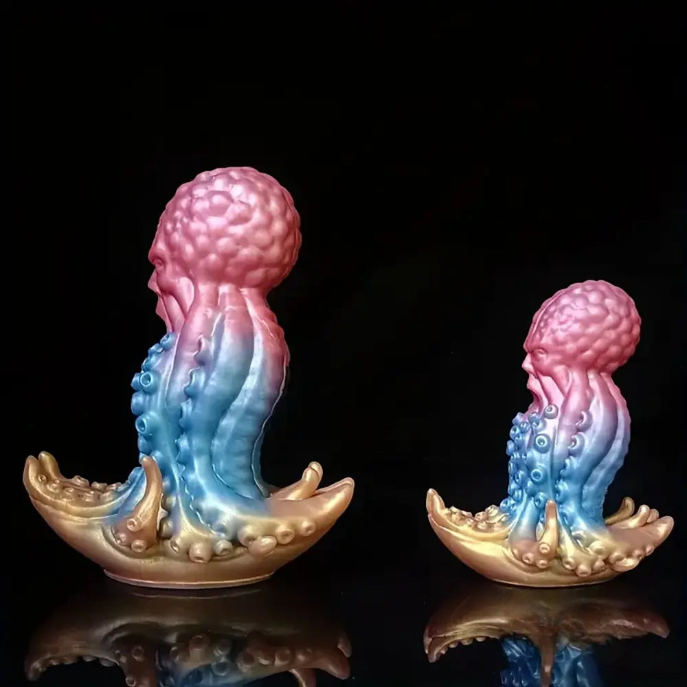 5.7in 7.87in Tentacle Octopus Silicone Soft Dildo For Women G Spot
