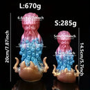 5.7in 7.87in Tentacle Octopus Silicone Soft Dildo For Women G Spot