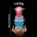 5.7in 7.87in Tentacle Octopus Silicone Soft Dildo For Women G Spot