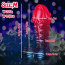 5.7in 7in Monster Fantasy Dildo Tentacle Spiked Cock Silicone Sex Toy