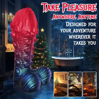 5.7in 7in Monster Fantasy Dildo Tentacle Spiked Cock Silicone Sex Toy
