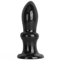 5.7in 8.26in 10.62in Black PVC Sword Large Anal Dilation Training Dildo