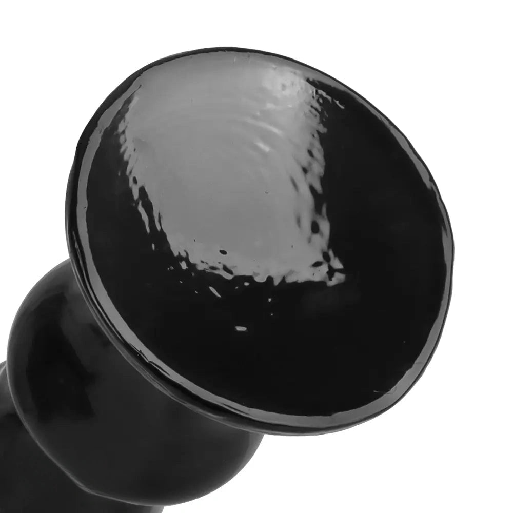 5.7in 8.26in 10.62in Black PVC Sword Large Anal Dilation Training Dildo