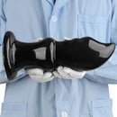 5.7in 8.26in 10.62in Black PVC Sword Large Anal Dilation Training Dildo