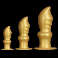 5.7in 8.26in 10.62in Liquid Silicone Sword Soft Anal Dilation Training Dildo
