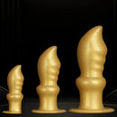 5.7in 8.26in 10.62in Liquid Silicone Sword Soft Anal Dilation Training Dildo
