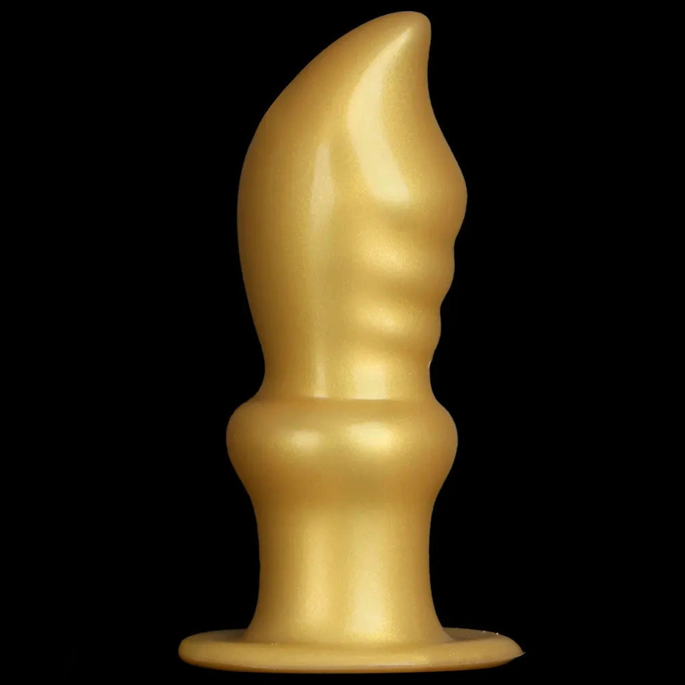 5.7in 8.26in 10.62in Liquid Silicone Sword Soft Anal Dilation Training Dildo