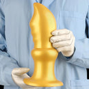 5.7in 8.26in 10.62in Liquid Silicone Sword Soft Anal Dilation Training Dildo