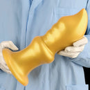 5.7in 8.26in 10.62in Liquid Silicone Sword Soft Anal Dilation Training Dildo