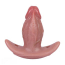 5.7in Male Using 10 Frequency Vibration Role Play Dildo Tail Butt Plug