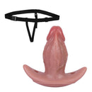 5.7in Male Using 10 Frequency Vibration Role Play Dildo Tail Butt Plug