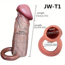 5.7in Pleasure Dildo Sleeve For Penis Thickening Physical Extension Delay