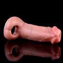5.7in Realistic Liquid Silicone Cock Sleeve Hollow Soft Women Dildo