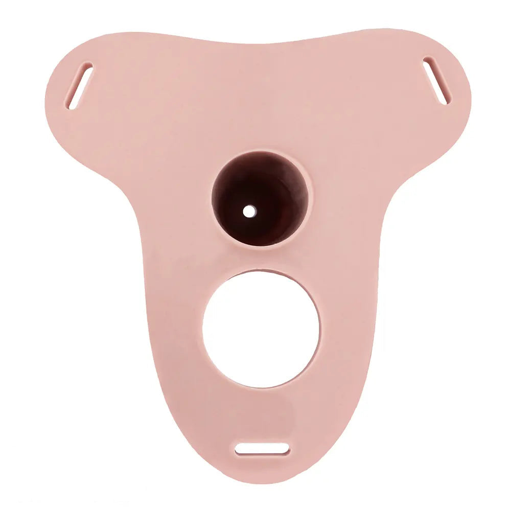 5.7in Silicone Horse Penis Cock Cage Strap on Chastity Dildo With Lock