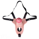 5.7in Silicone Horse Penis Cock Cage Strap on Chastity Dildo With Lock
