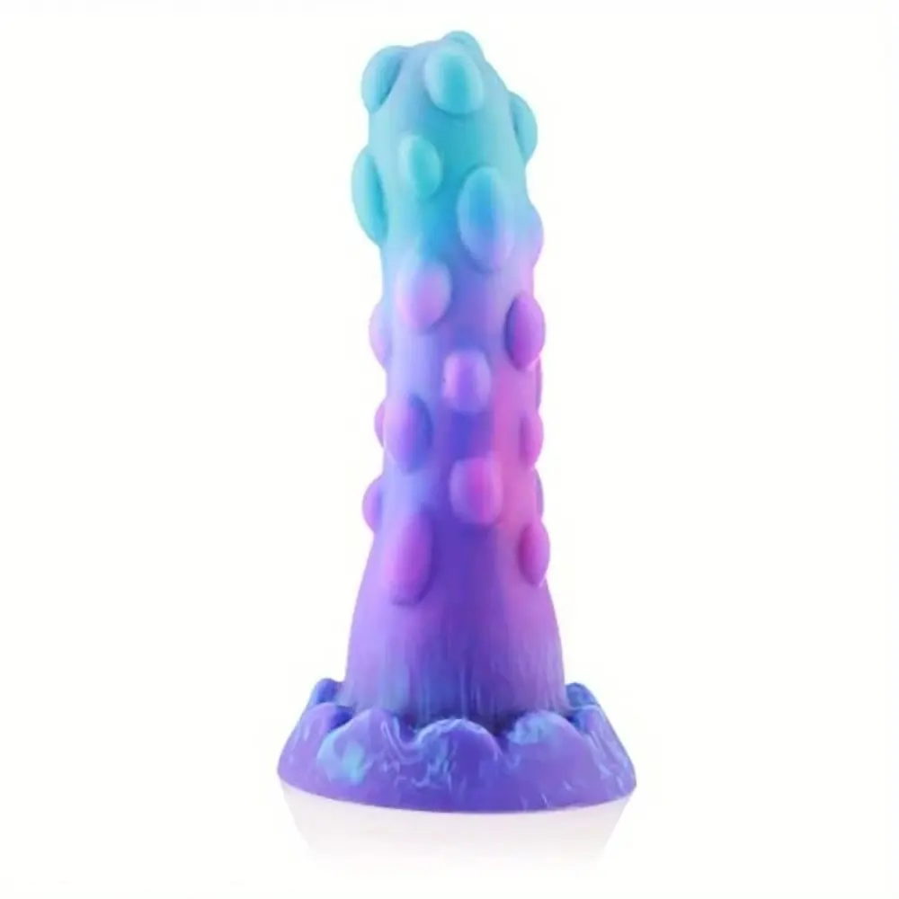 5.7in Spiked Monster Fantasy Beginner Soft Silicone Anal Dildo For Use