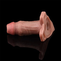 5.7in Strap on Penis Extender Cock Sleeve Dildo Passion Cervix Stimulator