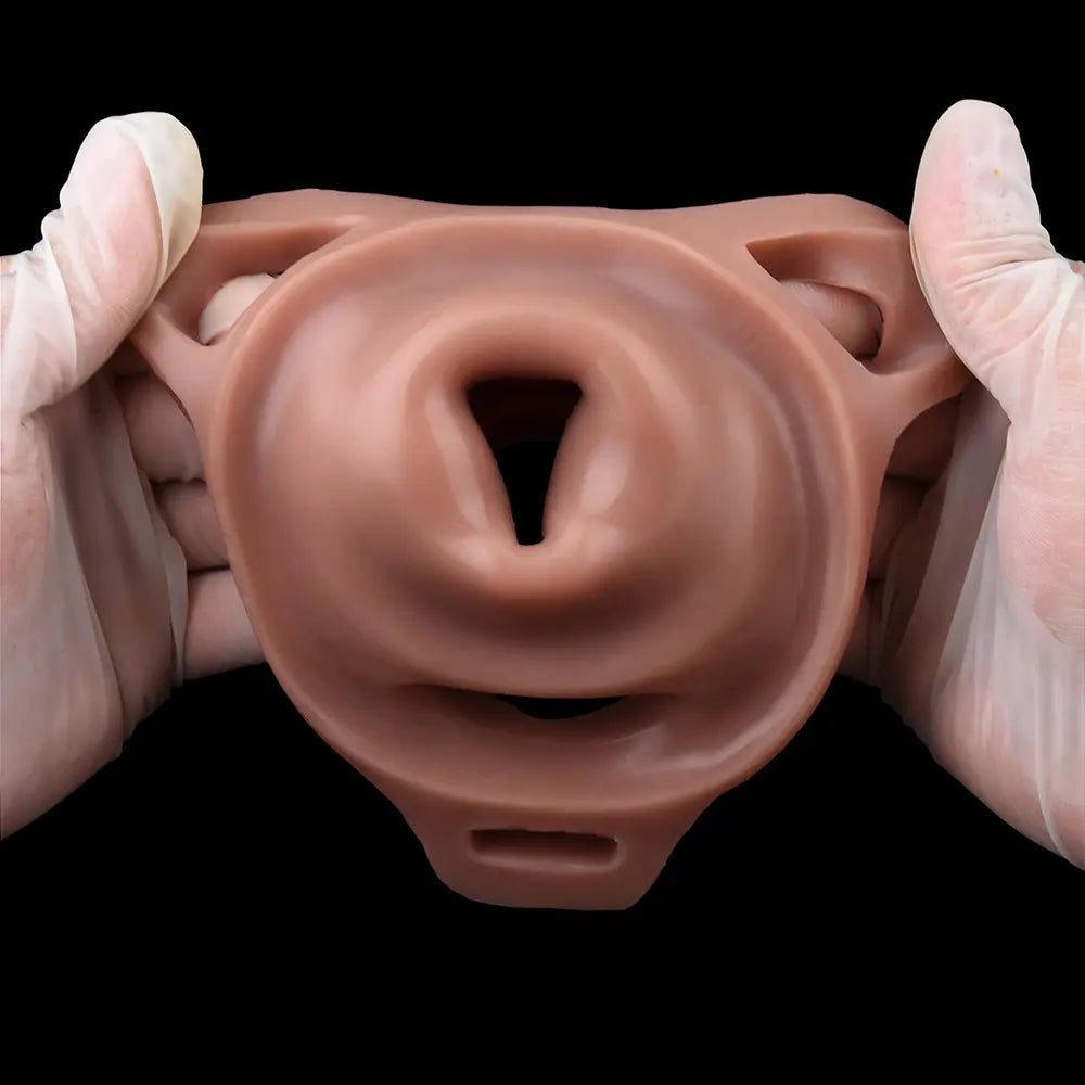 5.7in Strap on Penis Extender Cock Sleeve Dildo Passion Cervix Stimulator