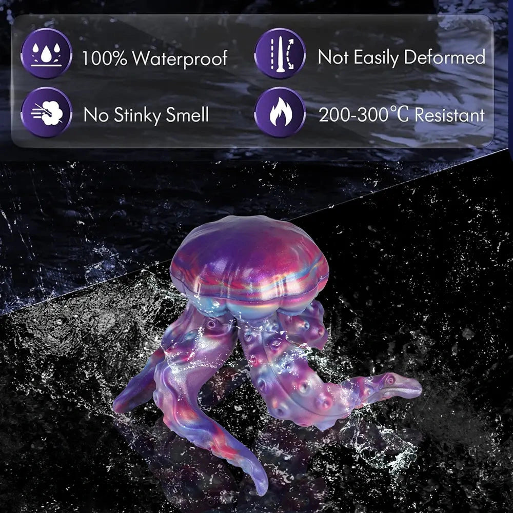 5.82in 7.87in Tentacle Dual Heads Silicone Dildo Anal Expansion Sex Toy