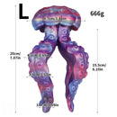 5.82in 7.87in Tentacle Dual Heads Silicone Dildo Anal Expansion Sex Toy