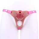 5.82in Real Hollow Strap on Silicone Cock Cage Dildo For Chastity Cock