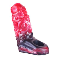 5.82in Weird Floppy Hollow Dildo Built-in keel Vibration Remote Cock Sleeve