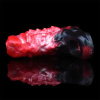 5.82in Weird Floppy Hollow Dildo Built-in keel Vibration Remote Cock Sleeve