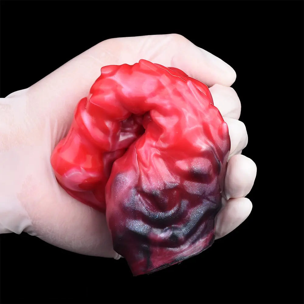 5.82in Weird Floppy Hollow Dildo Built-in keel Vibration Remote Cock Sleeve