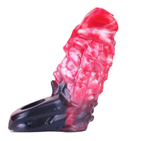 5.82in Weird Floppy Hollow Dildo Built-in keel Vibration Remote Cock Sleeve