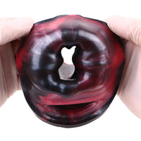 5.82in Weird Floppy Hollow Dildo Built-in keel Vibration Remote Cock Sleeve