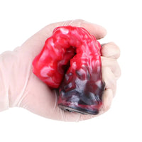5.82in Weird Floppy Hollow Dildo Built-in keel Vibration Remote Cock Sleeve