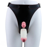 5.83in Dragon Scale Monster Wearable Strap on Vibrating Dildo For Women