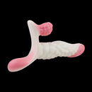 5.83in Dragon Scale Monster Wearable Strap on Vibrating Dildo For Women