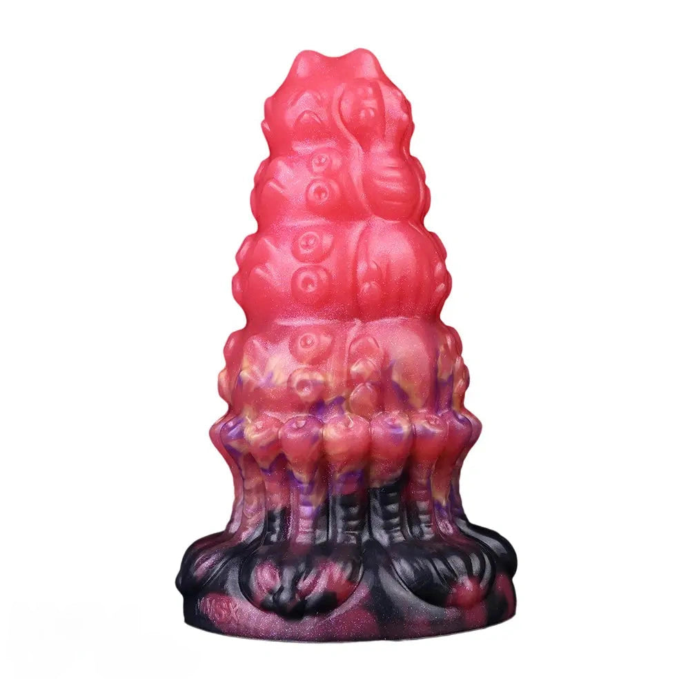5.83in Fantasy Odd Silicone Soft Cock Dildo Hands-Free Vaginal Stimulator