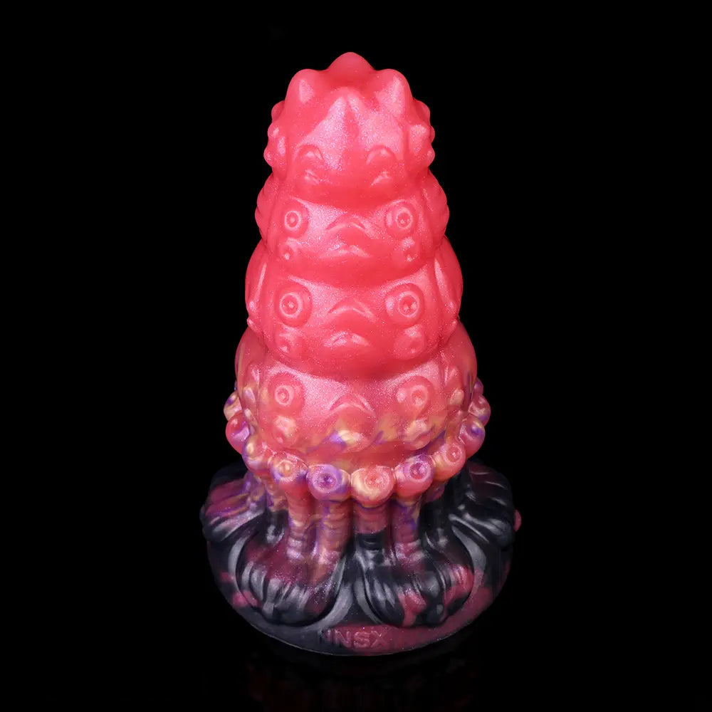 5.83in Fantasy Odd Silicone Soft Cock Dildo Hands-Free Vaginal Stimulator