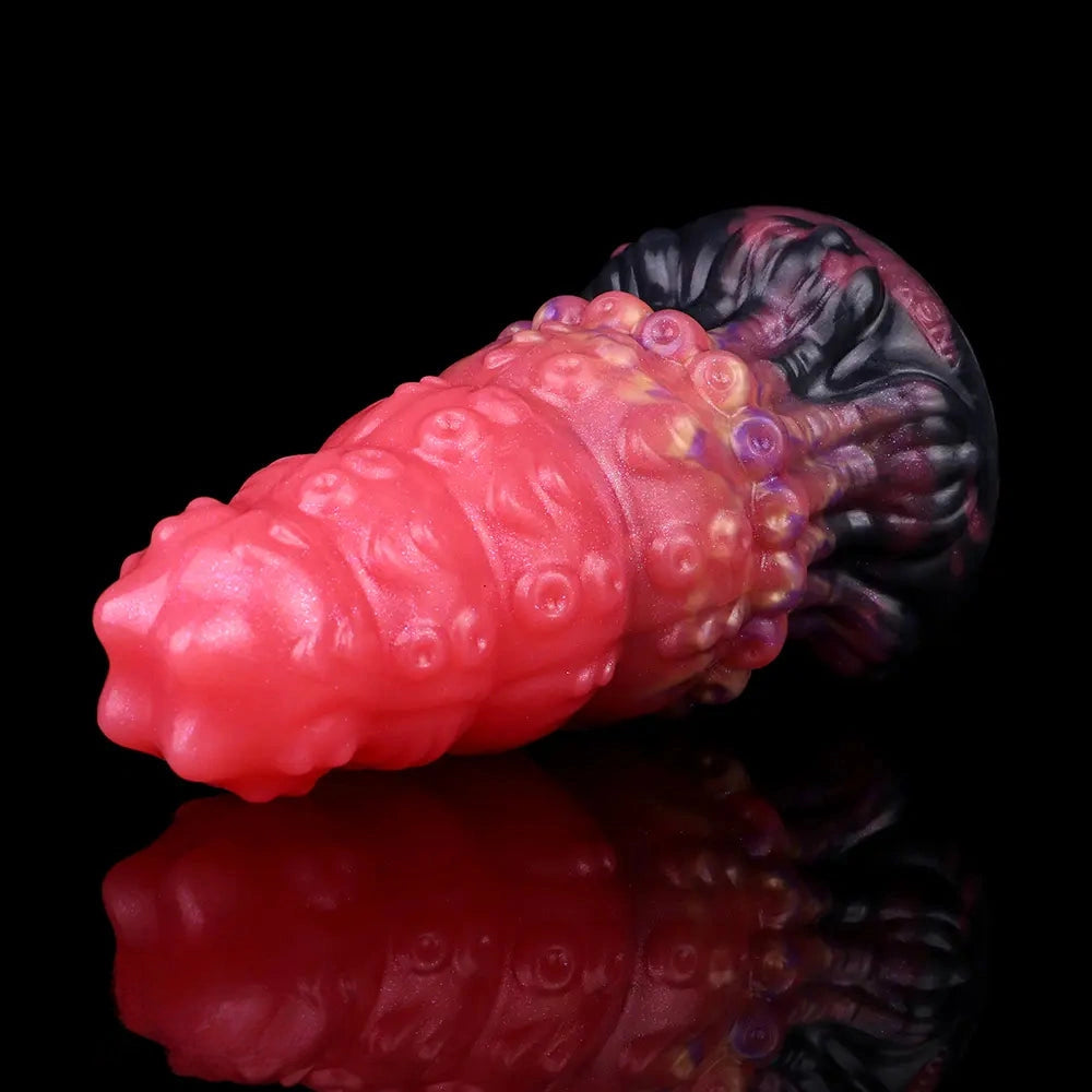 5.83in Fantasy Odd Silicone Soft Cock Dildo Hands-Free Vaginal Stimulator