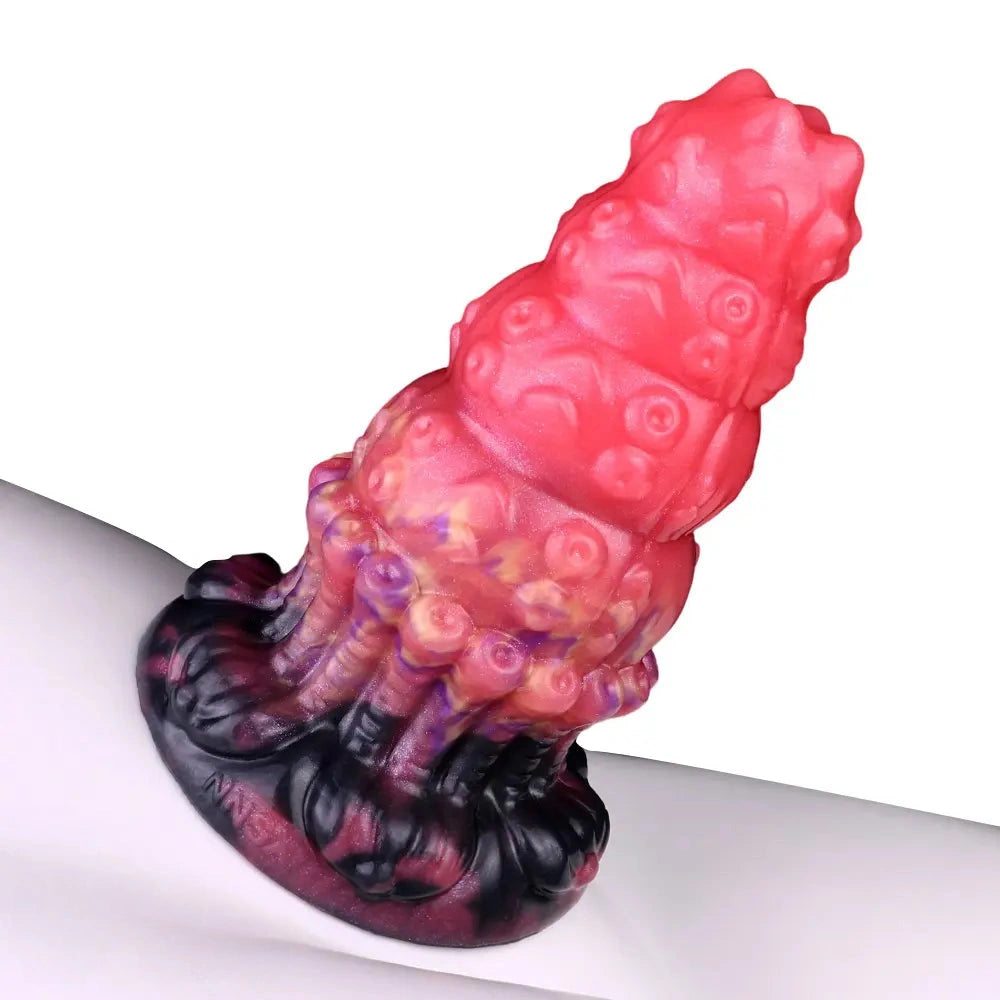 5.83in Fantasy Odd Silicone Soft Cock Dildo Hands-Free Vaginal Stimulator