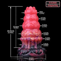 5.83in Fantasy Odd Silicone Soft Cock Dildo Hands-Free Vaginal Stimulator