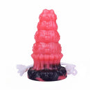 5.83in Fantasy Odd Silicone Soft Inflatable Spraying Water Dildo Anal Plug