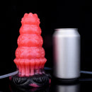 5.83in Fantasy Odd Silicone Soft Inflatable Spraying Water Dildo Anal Plug