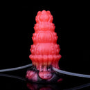 5.83in Fantasy Odd Silicone Soft Inflatable Spraying Water Dildo Anal Plug