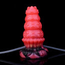 5.83in Fantasy Odd Silicone Soft Inflatable Spraying Water Dildo Anal Plug