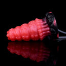 5.83in Fantasy Odd Silicone Soft Inflatable Spraying Water Dildo Anal Plug