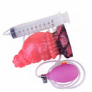 5.83in Fantasy Odd Silicone Soft Inflatable Spraying Water Dildo Anal Plug