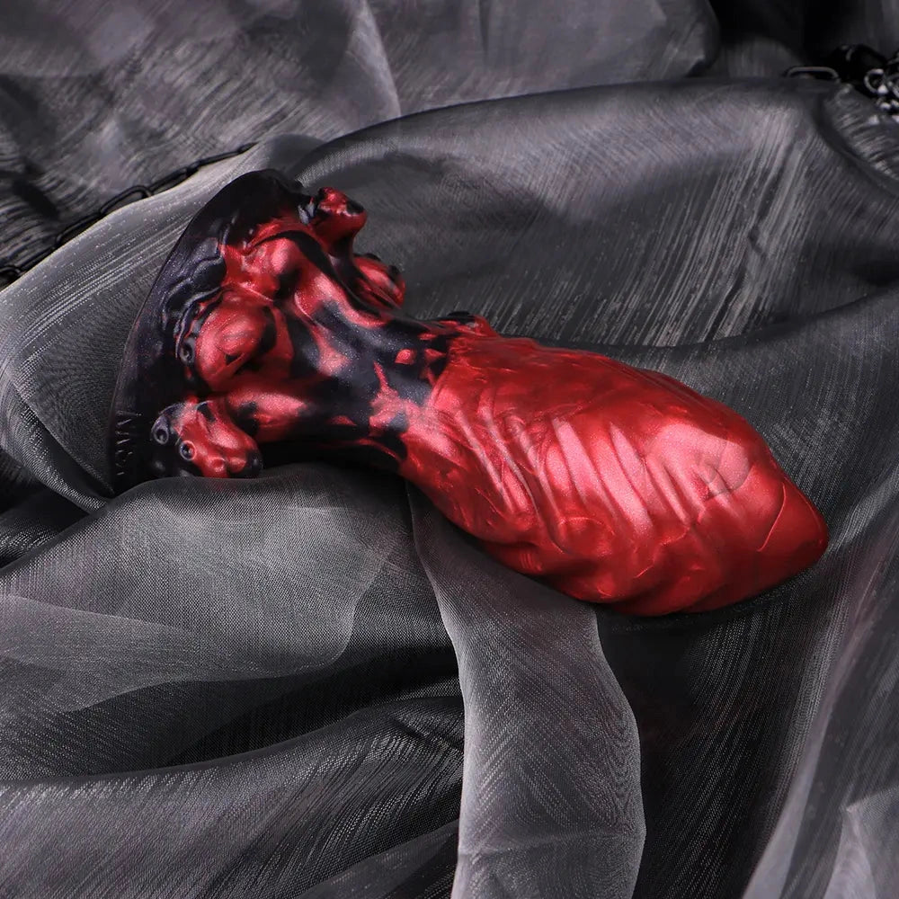 5.83in Monster Fantasy Silicone Soft Dildo Male Masturbator Orgasm