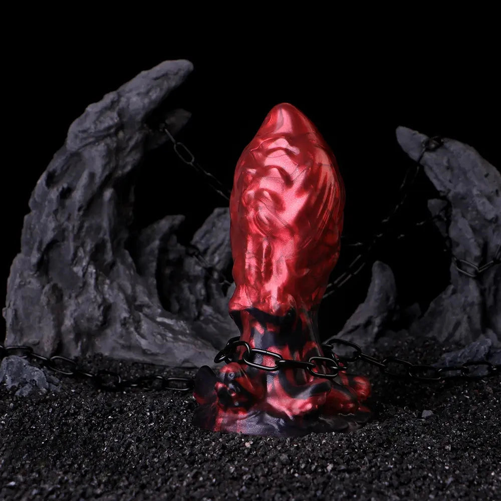 5.83in Monster Fantasy Silicone Soft Dildo Male Masturbator Orgasm