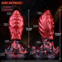 5.83in Monster Fantasy Silicone Soft Dildo Male Masturbator Orgasm