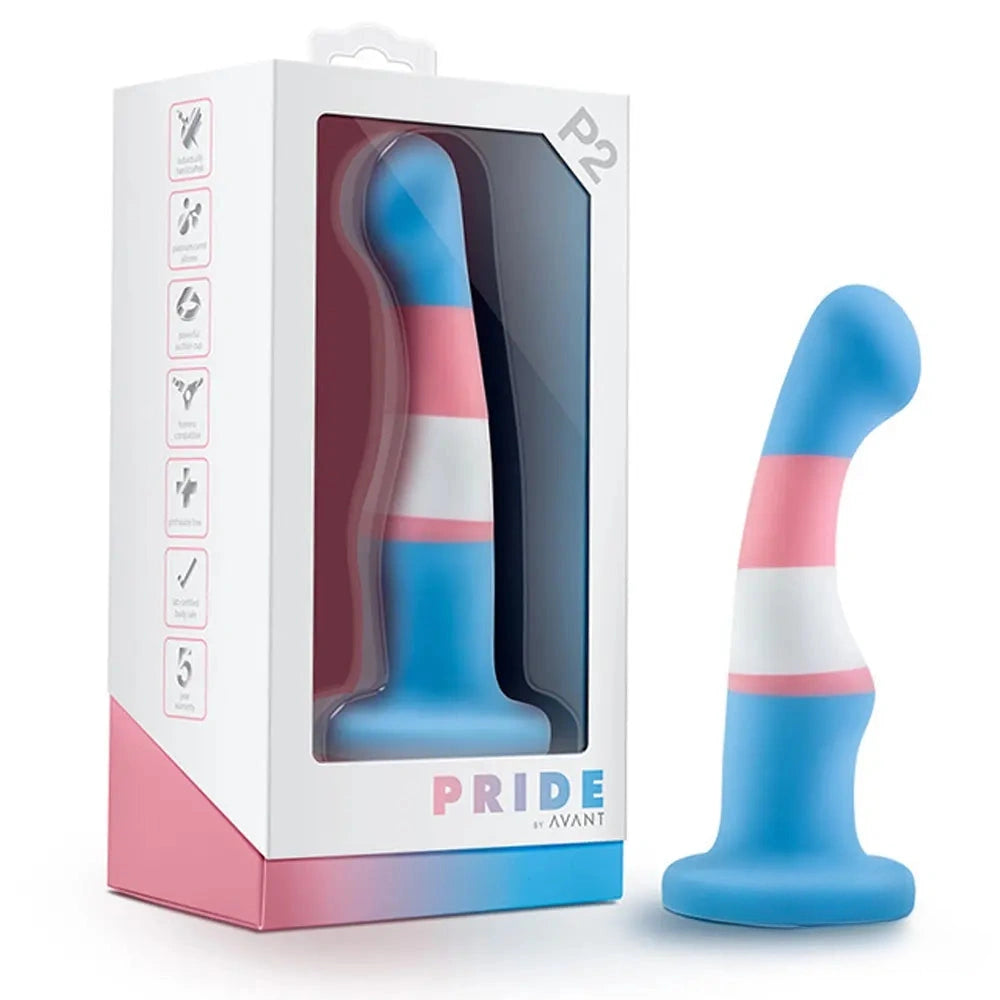 5.83in Unisex Silicone Soft Rainbow Dildo Sex Toy For Gay LGBT