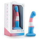 5.83in Unisex Silicone Soft Rainbow Dildo Sex Toy For Gay LGBT
